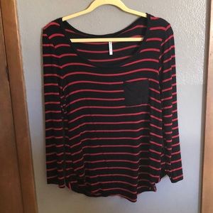 Striped long sleeve